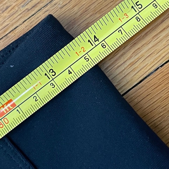 ATHLETA Delancey Flare Pants Small Tall Black NEW Athletic Athleisure Casual - Picture 11 of 13